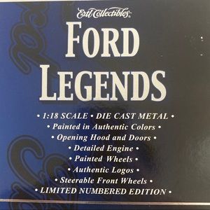 Ertl Collectible 1964 Ford Thunderbolt Ltd. Ed